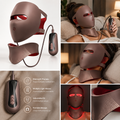 3D Light Therapy Anti-Aging Face Mask & Tachyphoton Freezing-Age Neck Beauty Instrument Set